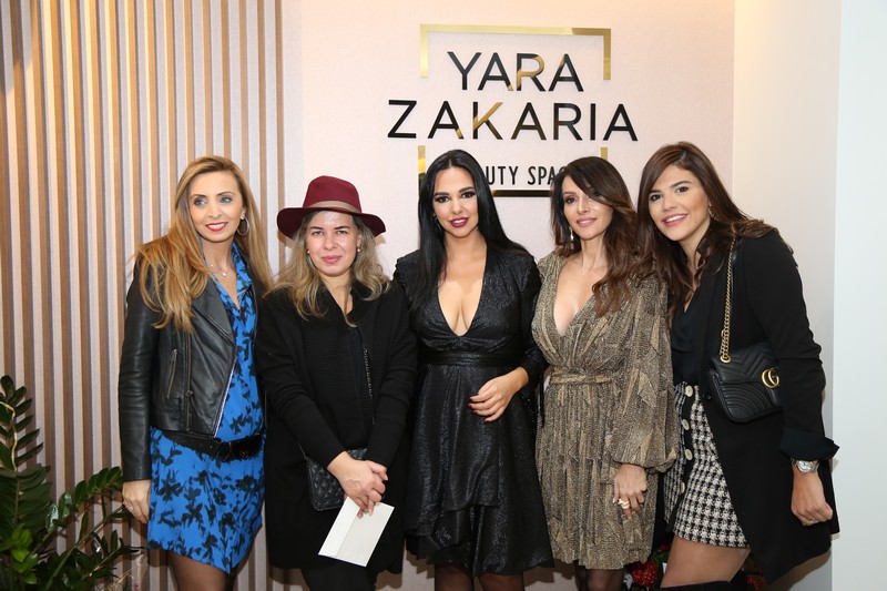 A festive opening for YARA ZAKARIA new Beauty Space